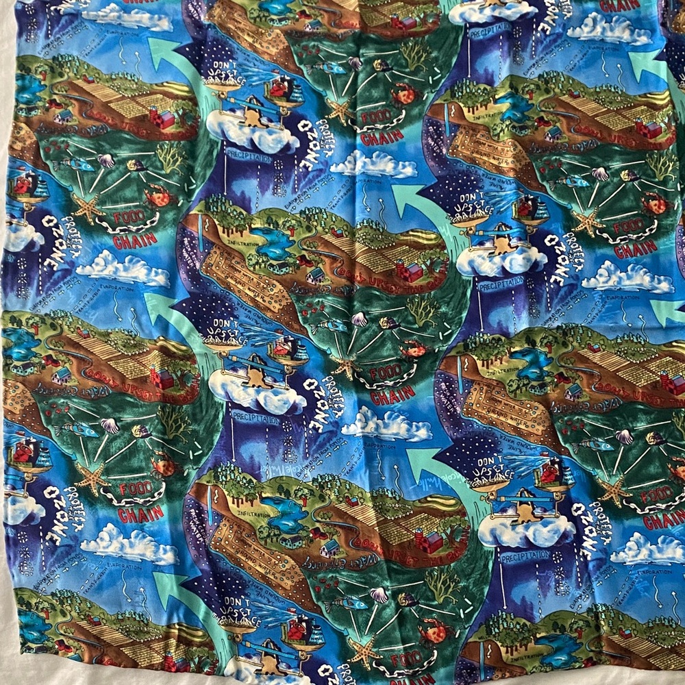 Nicole Miller “Don’t Upset the Balance” Scarf